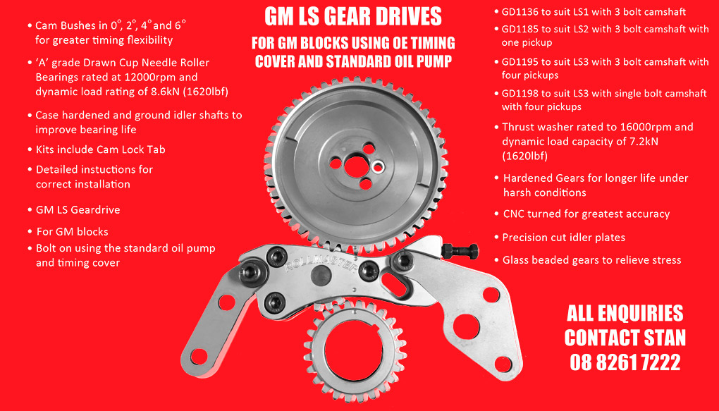 Rollmaster L Engine Gear Drive